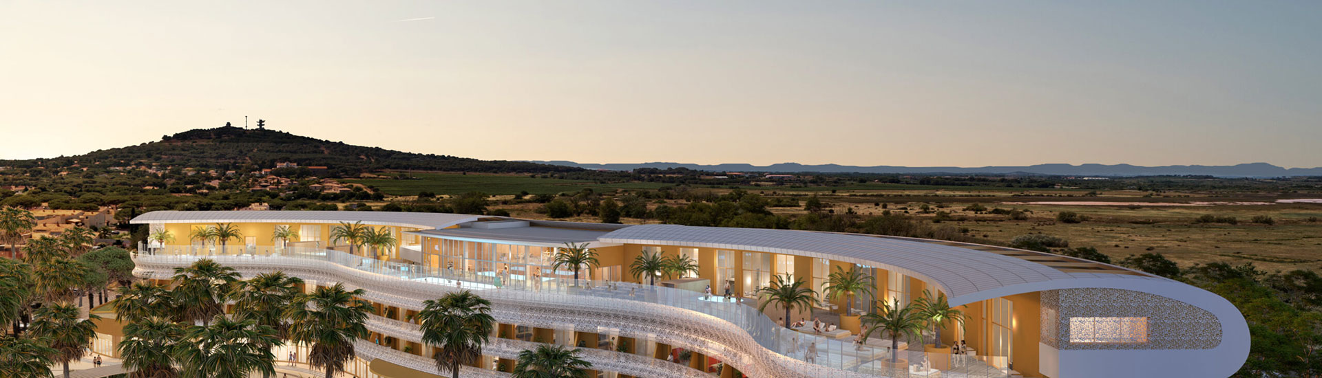 Vibes Resort, prestigeträchtiges FKK-Immobilienprojekt in Cap d’Agde, am Eingang des FKK-Dorfes gelegen
