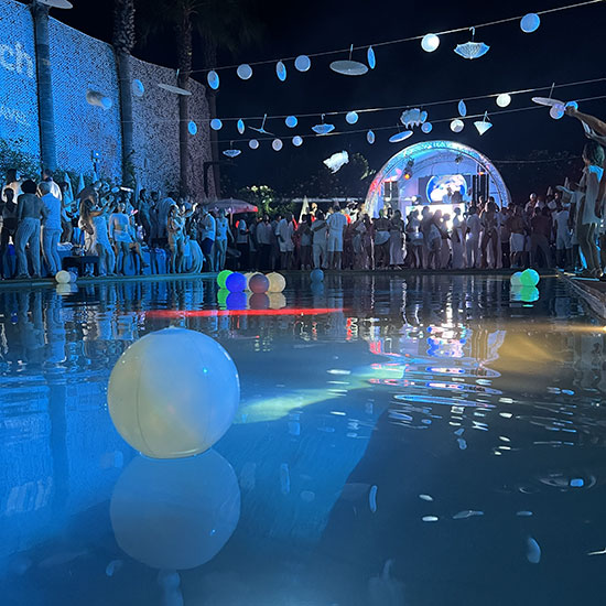 Events organised at Jardin de Babylone, naturist residence in Cap d'Agde