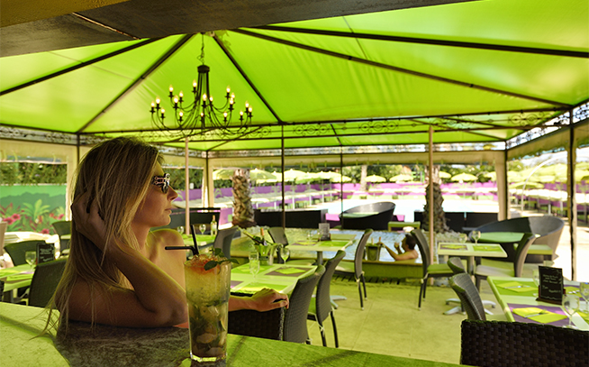 Le jardin de Babylone, vasca jacuzzi