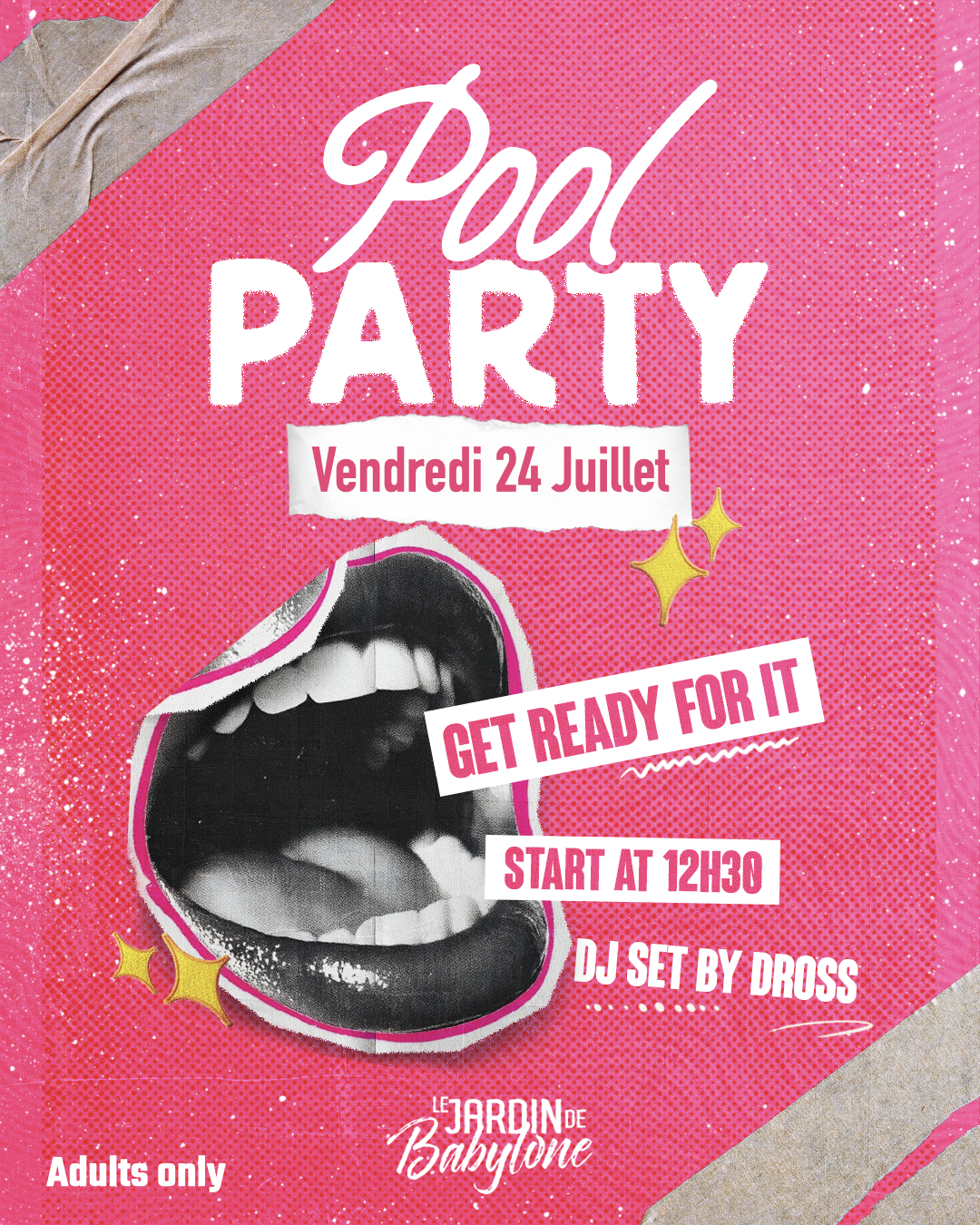 Pool Party 24 Juillet