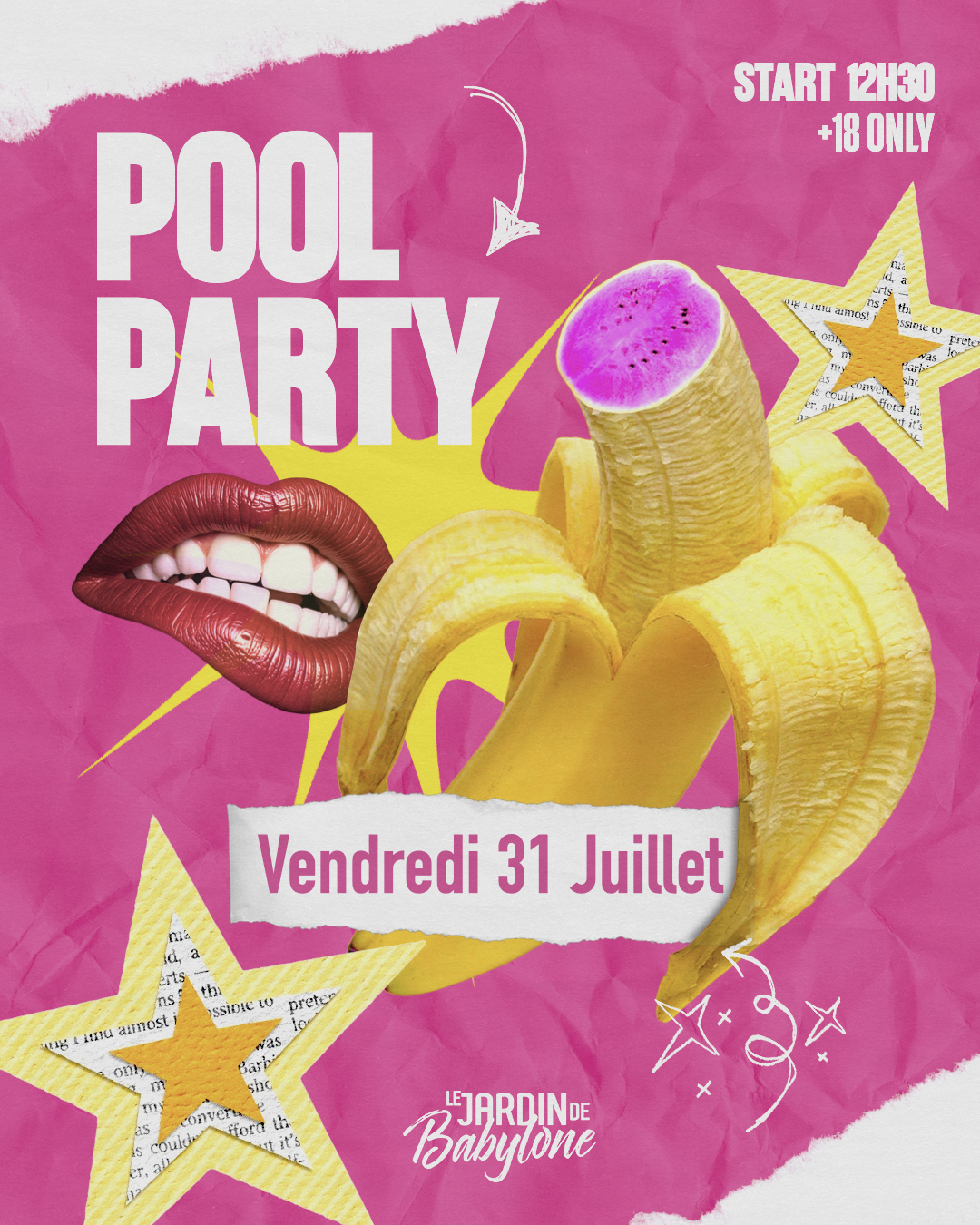 Pool Party 31 Juillet