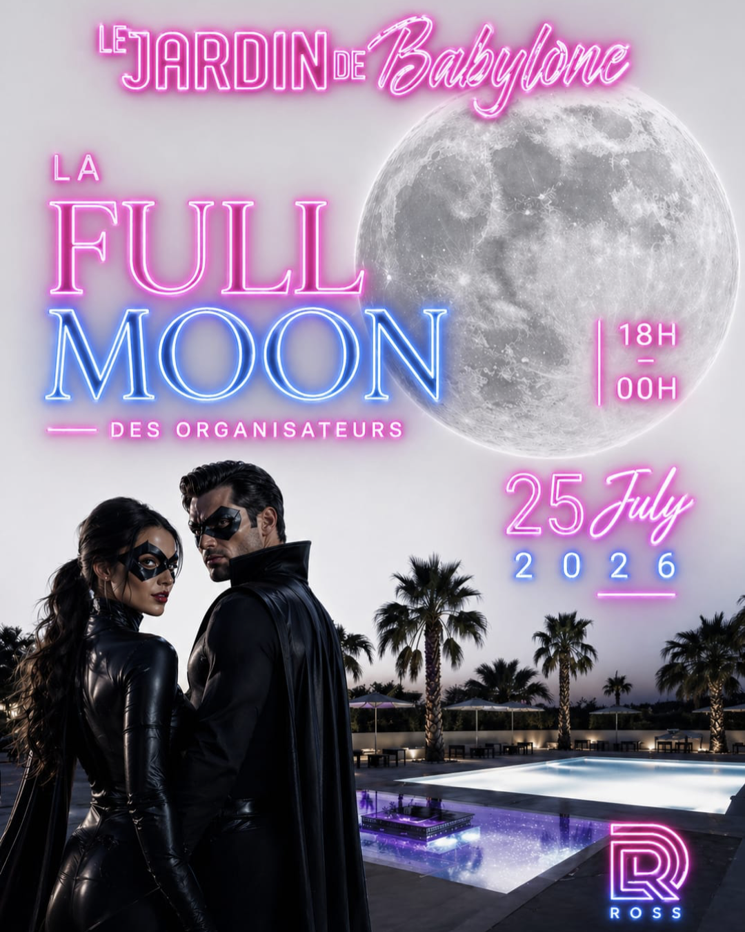 Full Moon des orgas 25 Juillet
