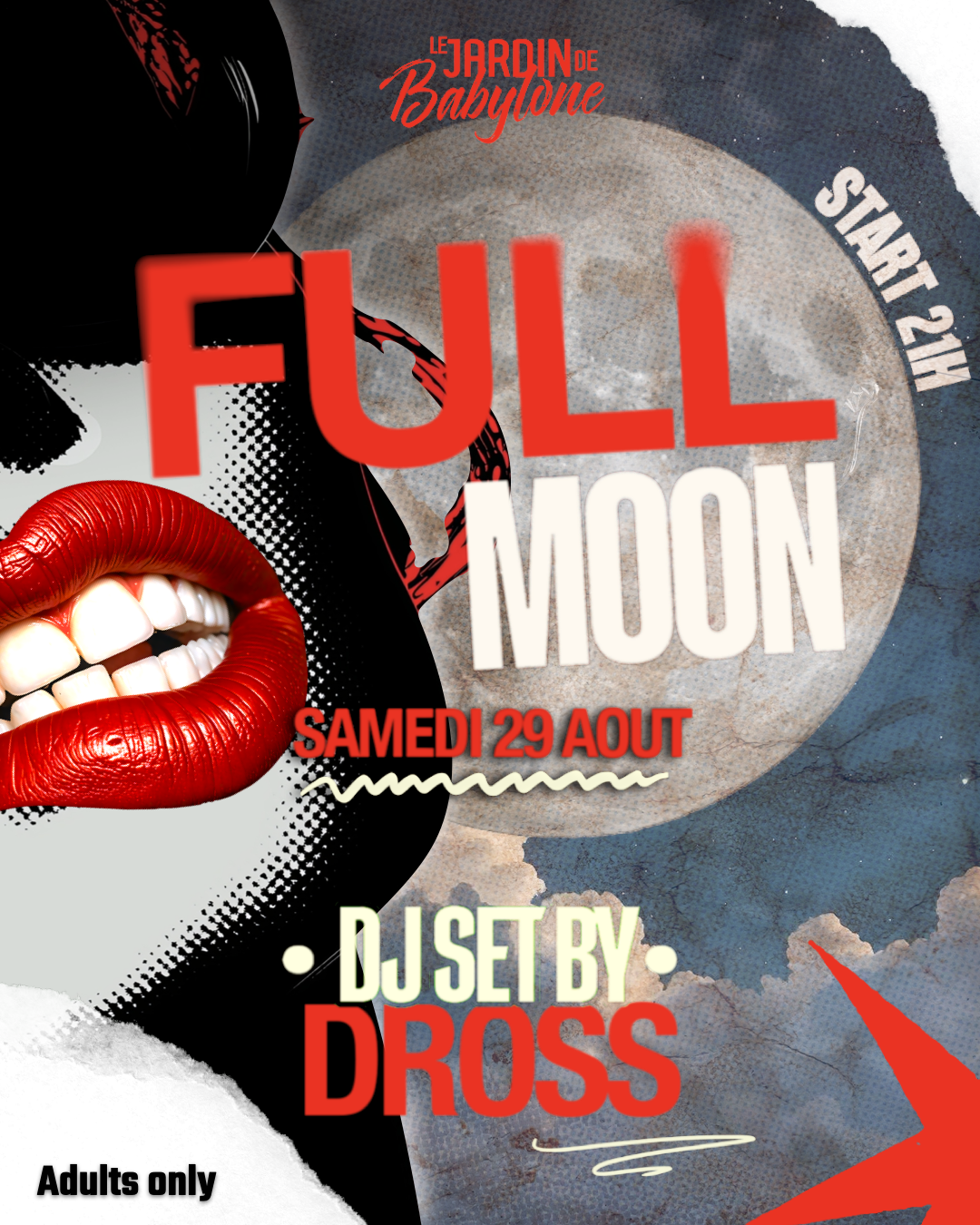 Full Moon 29 Aout