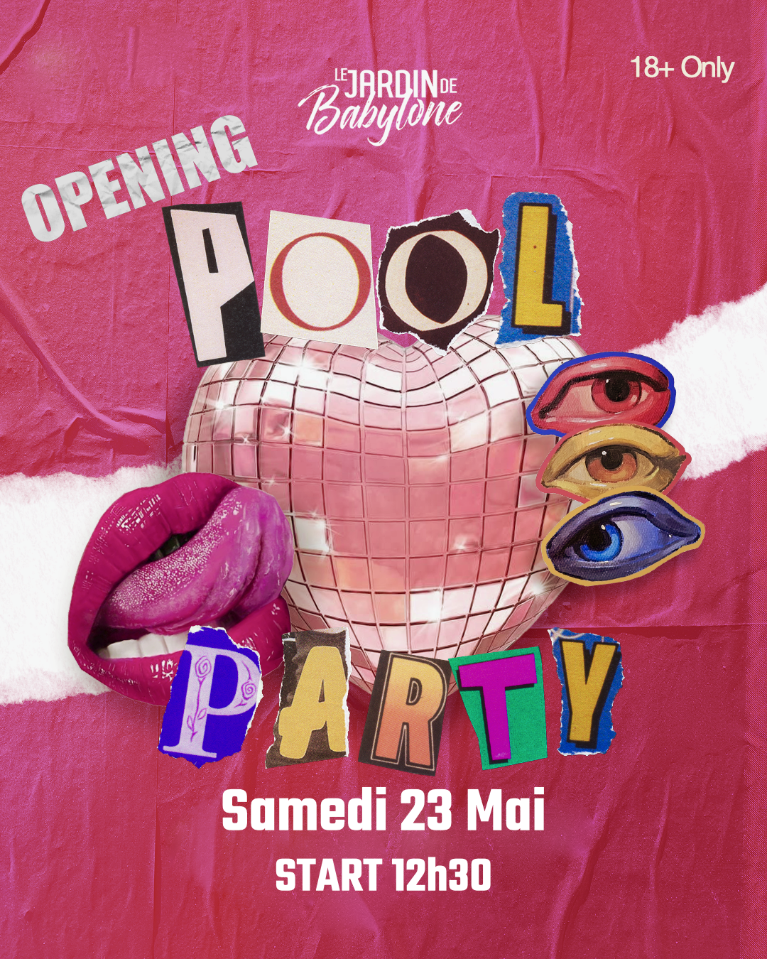 Pool Party Opening 23 Mai