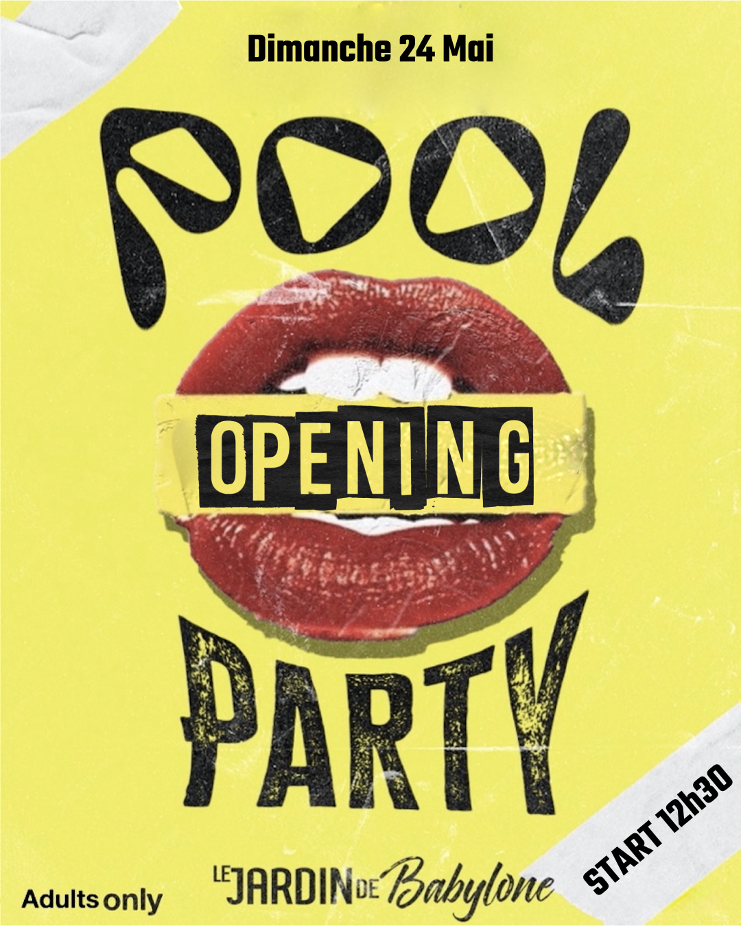 Pool Party Opening 24 Mai