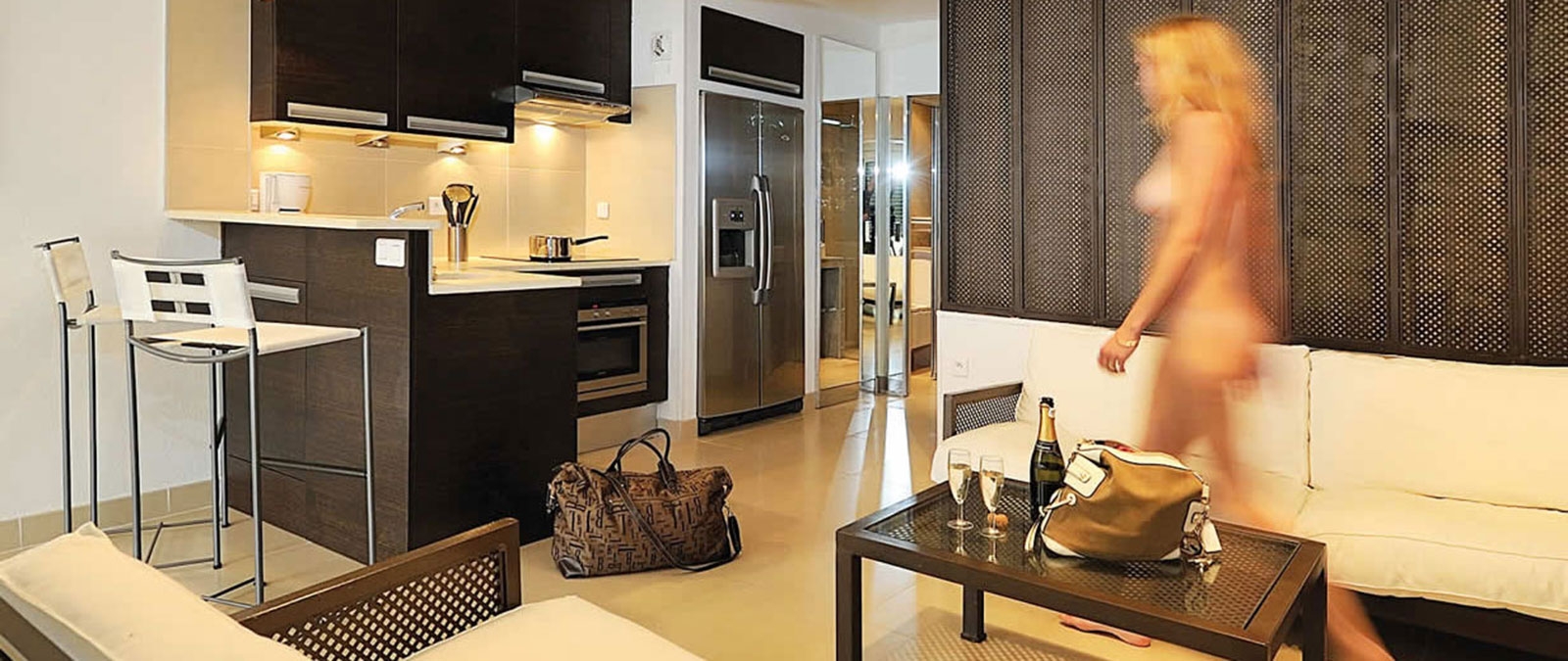 Swinger-Apartmenthaus Acapulco mit voll ausgestatteter Küche